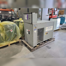 Used 50 kW Avtron LSH50 Outdoor Resistive Load Bank Front and Side View