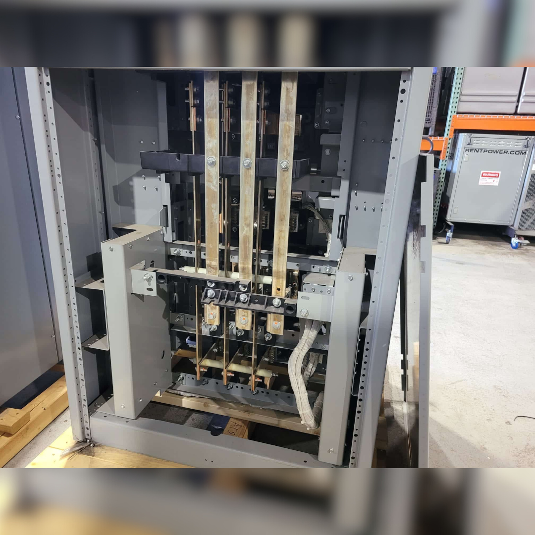 Used 800 amp ASCO H0715BA30800NSXC Automatic Transfer Switch back view