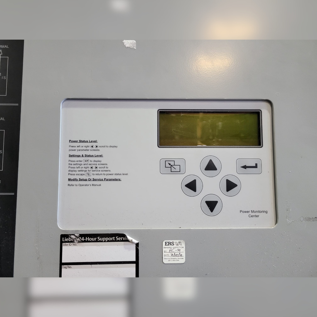 Used 800 amp ASCO H0715BA30800NSXC Automatic Transfer Switch controls