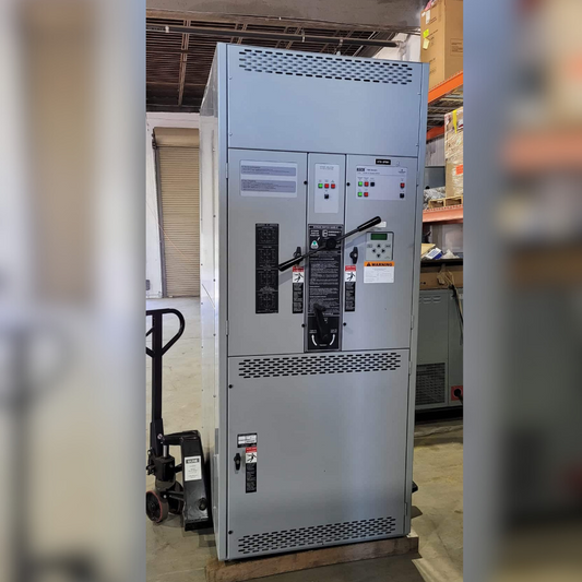 Used 800 Amp ASCO S07ATBB30800N5XC Automatic Transfer Switch front view