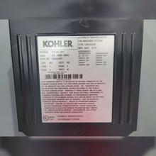 Used 800 amp Kohler KSS-AMVA-0800S Automatic Transfer Switch sticker